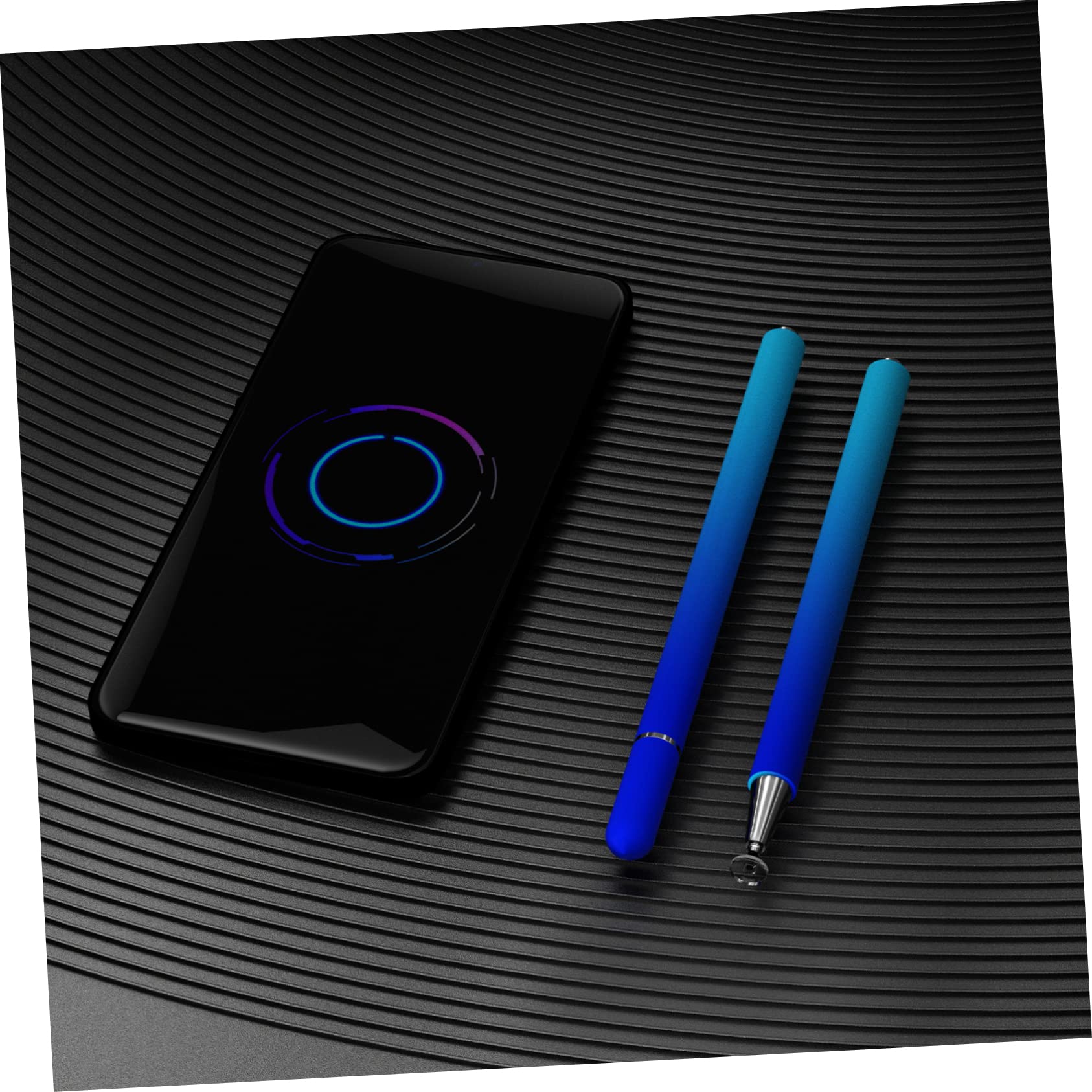Uonlytech 3pezzi Penna Capacitiva Multi-funzione Per Pennino Per Tablet e Smartphone Scrittura e Comfort Gradiente Compatibile Con e Cellulari