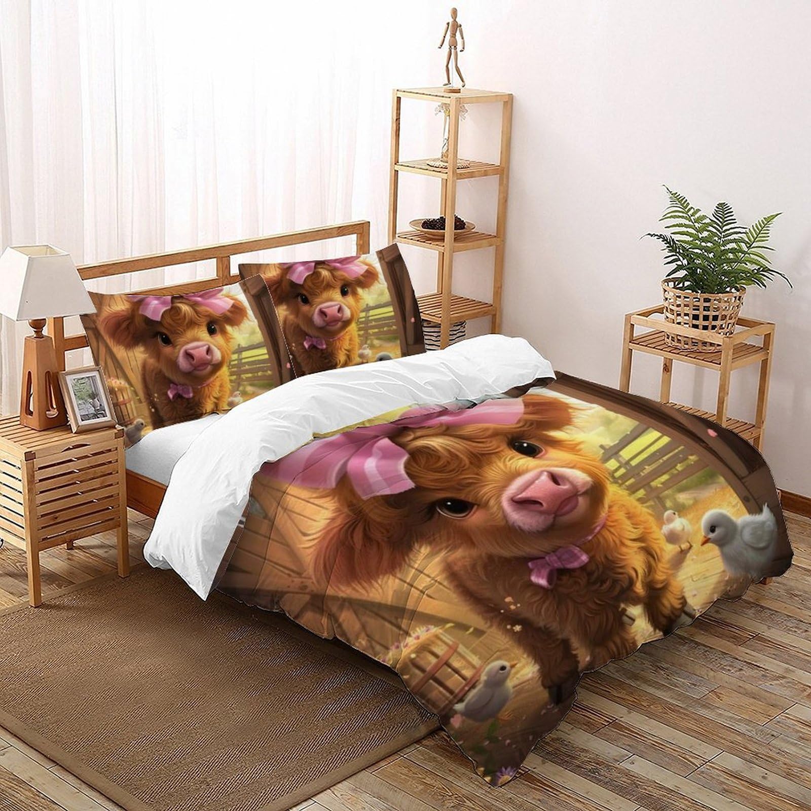 Housses de couette 3D enfants fermeture éclair pour en finir avec la couette qui glisse