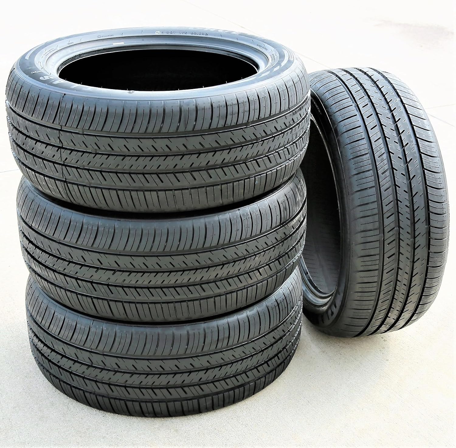 Set of 4 (FOUR) Atlas Force UHP All-Season Truck/SUV High Performance Radial Tires-255/50R19 255/50/19 255/50-19 107Y Load Range XL 4-Ply BSW Black Side Wall UTQG 520AAA