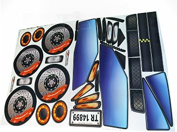 Toy Restore Replacement Sticker Fits STEP2 Z06 Corvette Toddler-to-Twin Bed Old
