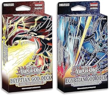 Yu-Gi-Oh! TCG Egyptian God Decks Slifer The Sky Dragon, Obelisk The Tormentor