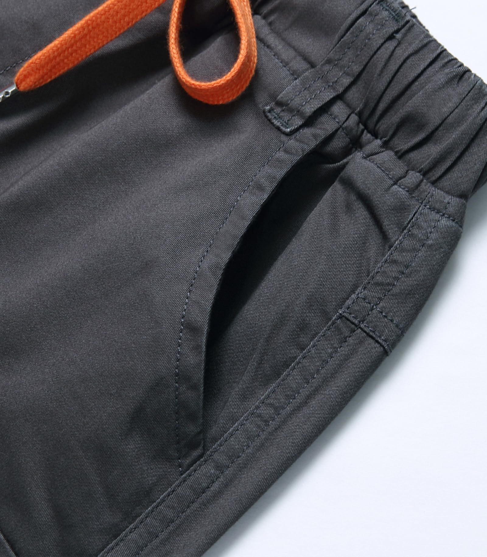 YoungSoul Short Cargo pour Garçon Bermudas Enfants avec Poches Contrastantes