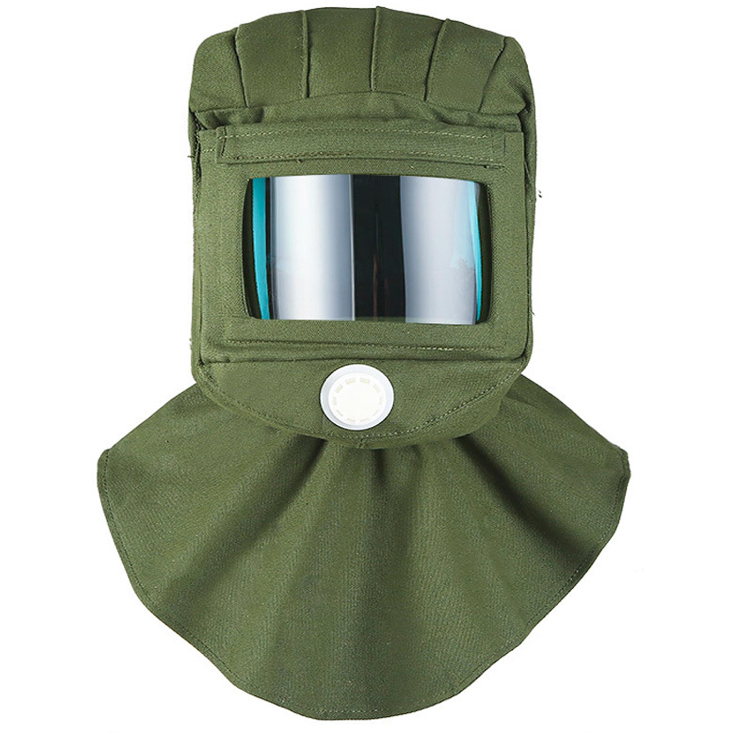Casco para chorro de arena eficaz contra el polvo en lijado