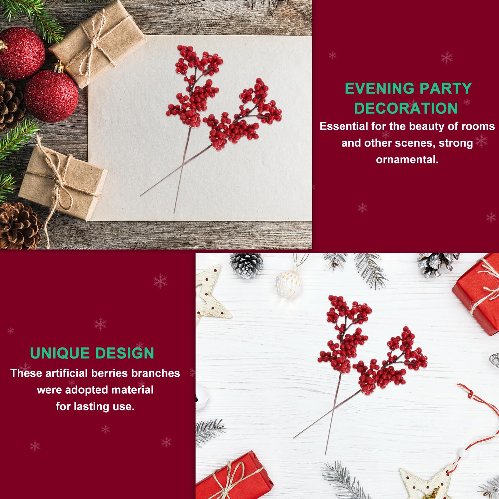 Ilex Takken Rood - 10 takken (50/60cm) | Bloemen van de Gier
