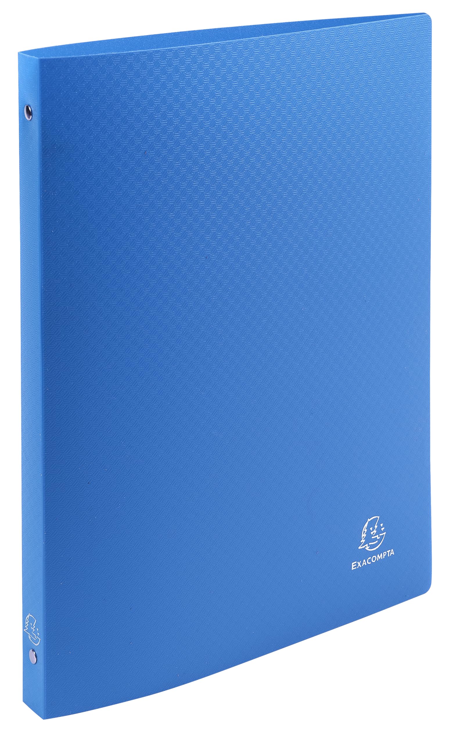 Exacompta - OPAK 51192SE - Karton mit 25 weichen Ordnern, 4 Ringe, Rücken 2 cm, Außenmaße 32 x 25 cm, A4, hellblau
