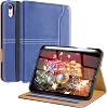 Case Compatible with iPad mini 6 8.3-Inch, 2021 Model, 6th Generation, PU Leather, Soft TPU Back Stand Tablet Cover with Auto SleepWake, Supports Apple Pencil 2 Charging Holder, Blue