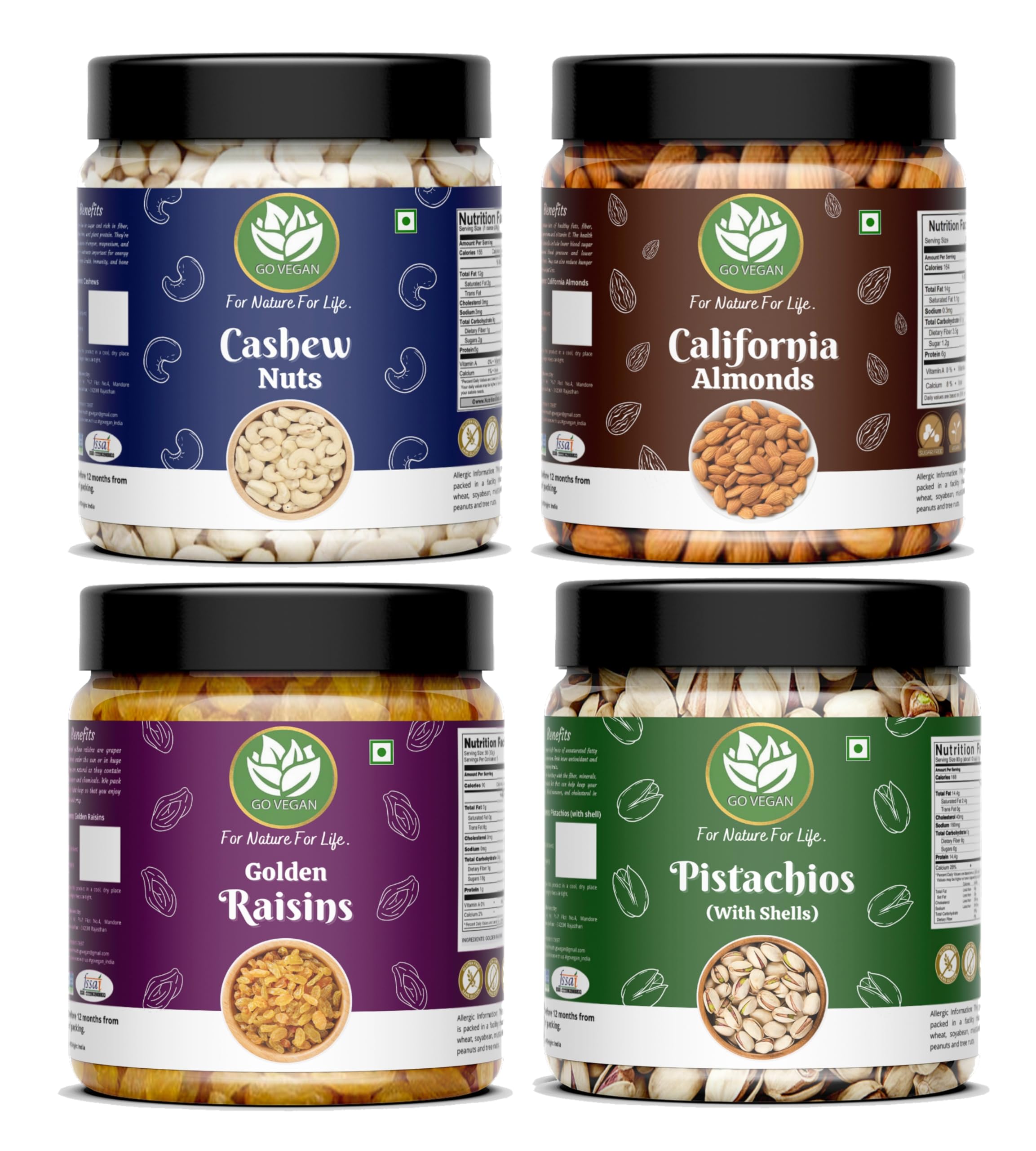 See full amazon price history chart for Go Vegan 100% Natural and Premium Mix Dry Fruit Combo Pack - Almond, Cashew, Raisin, Pista Diwali Gift Combo Pack (250 Gram, Almond, Cashew, Raisin, Pista) Go Vegan 100% Natural and Premium Mix Dry Fruit Combo Pack - Almond, Cashew, Raisin, Pista Diwali Gift Combo Pack (250 Gram, Almond, Cashew, Raisin, Pista) (B097TVQ9DT) Amazon Price History, Amazon Price Tracker