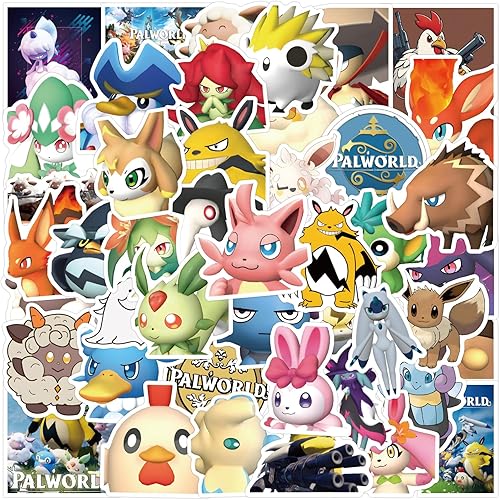 Miniatura 2 de 57 calcomanías decorativas para portátil y botella de agua, patineta, para niñas y niños