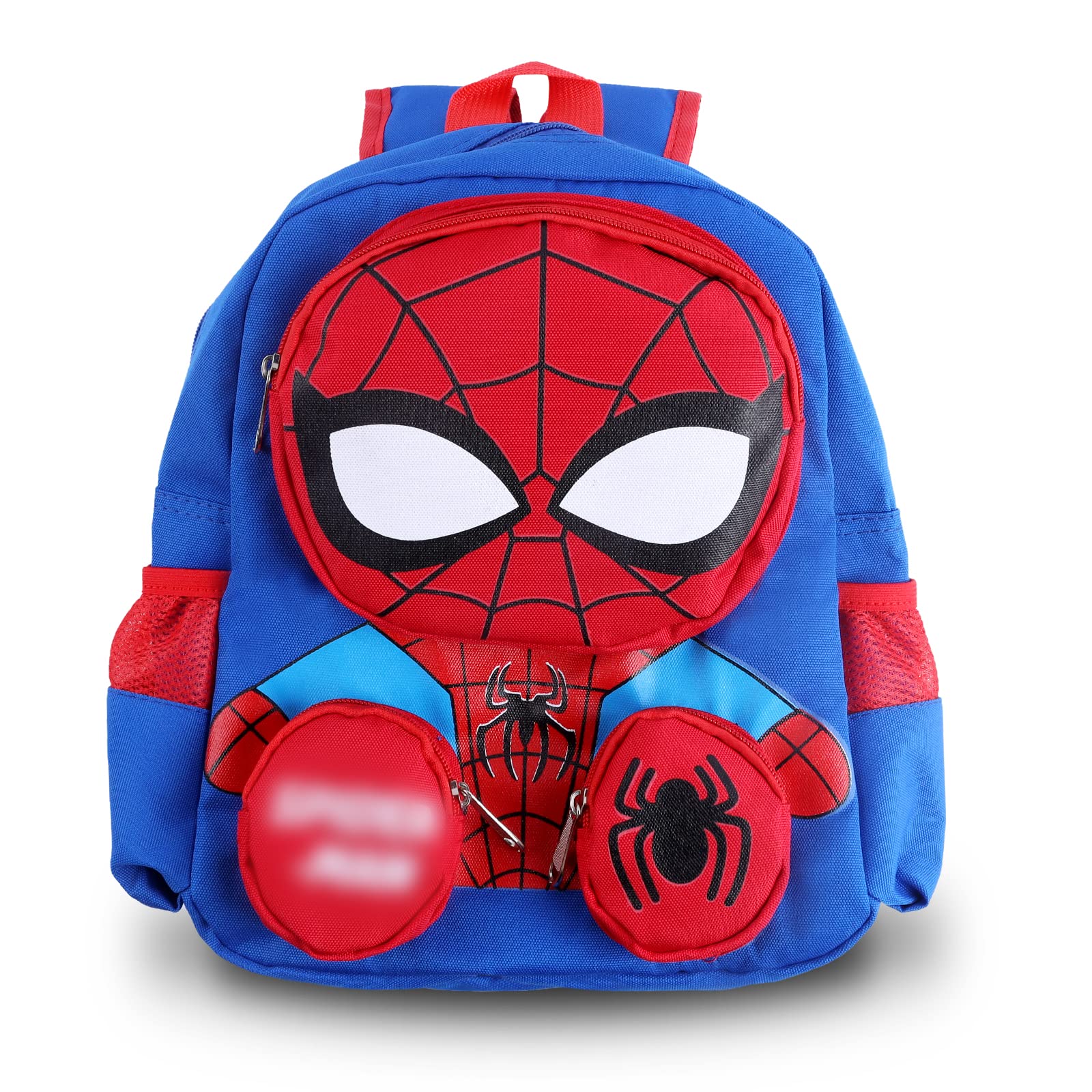 YOILIK Mochila Infantil de Dibujos Animados para Niños de de 3-11 Años, Mochila Escolar Ajustable de Spiderman para Primaria, Anime