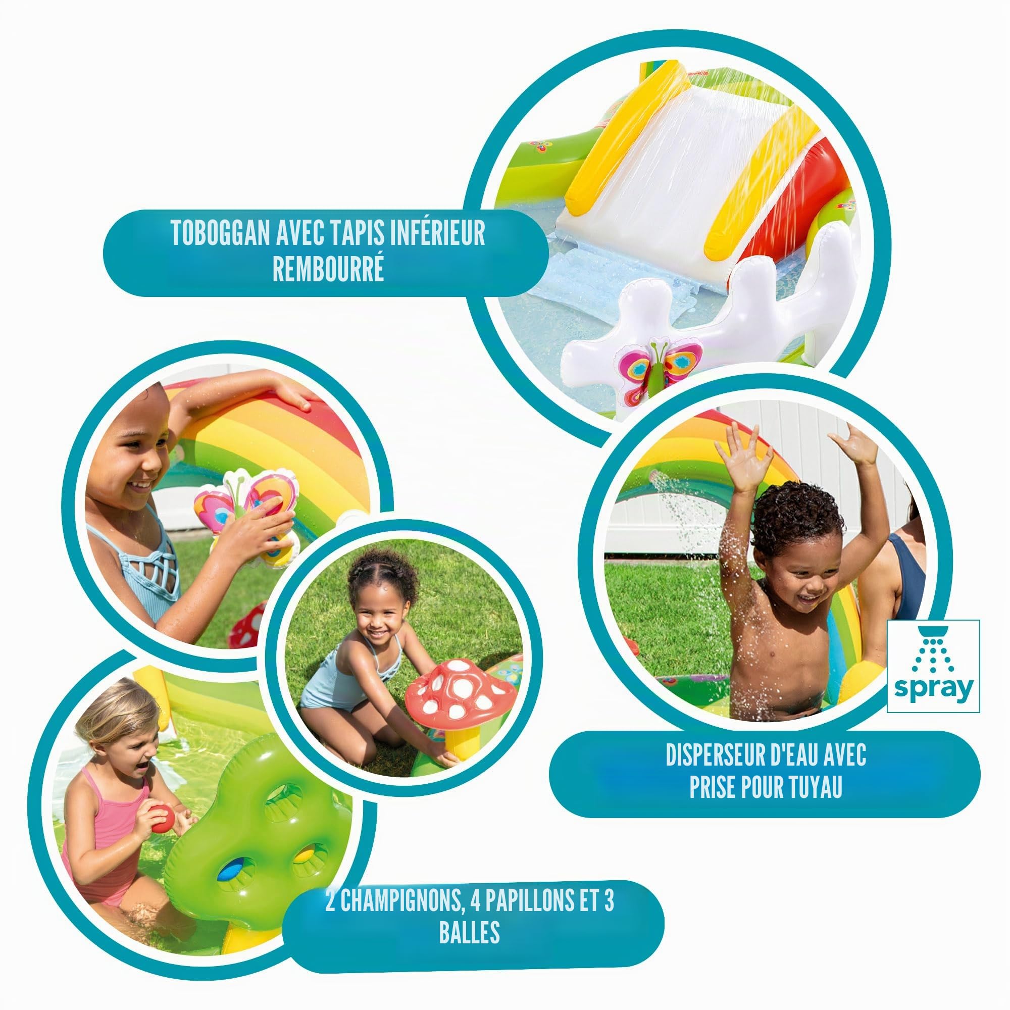 Intex - 57154NP - Aire De Jeux Mon Jardin