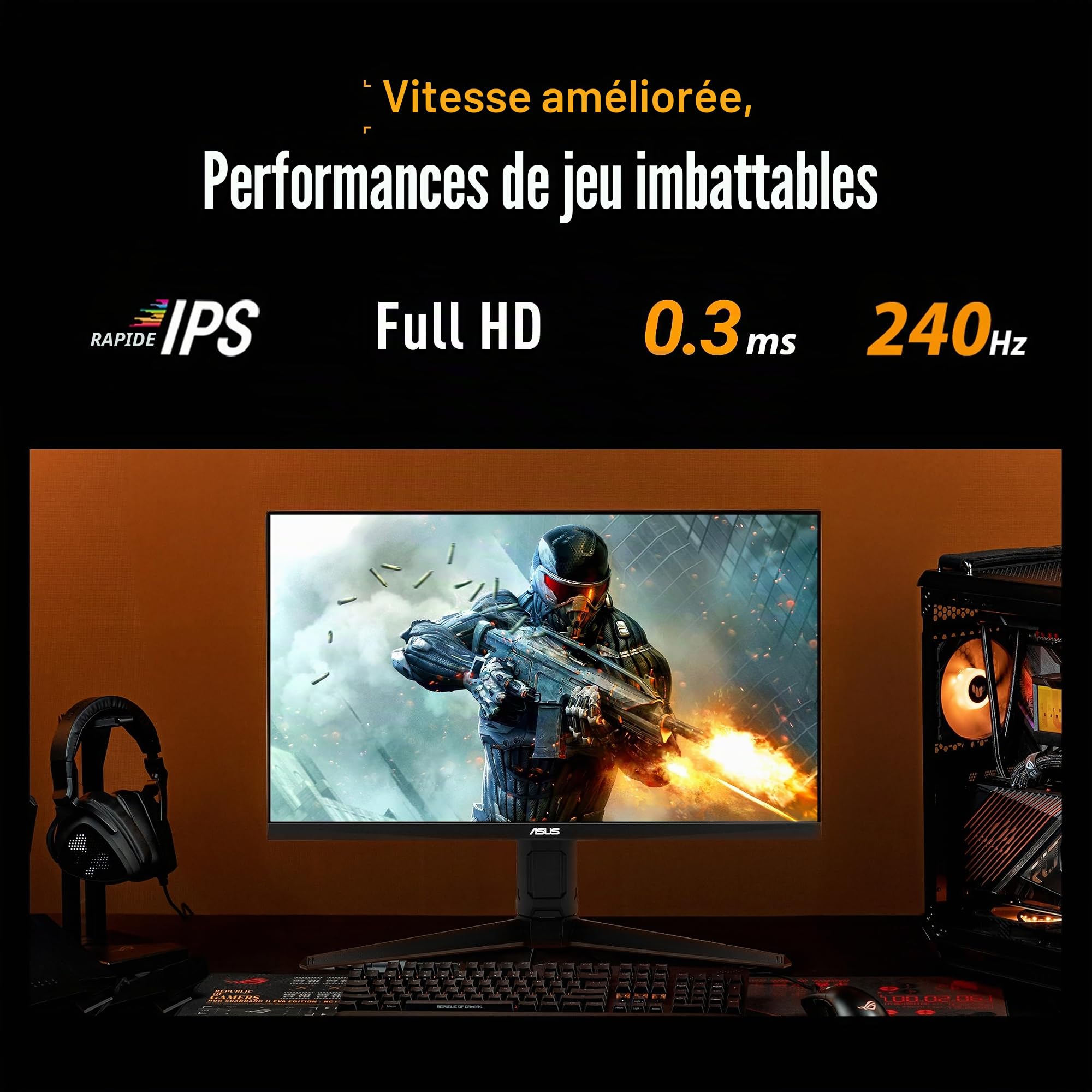 Asus Tuf Gaming Vg279qml5a - LeD-Monitor - Gaming - 68.6 Cm (27")