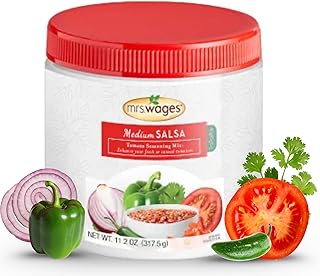 Mrs. Wages Medium Salsa Canning Mix, Quick and Easy, Simple-To-Use, Easy...