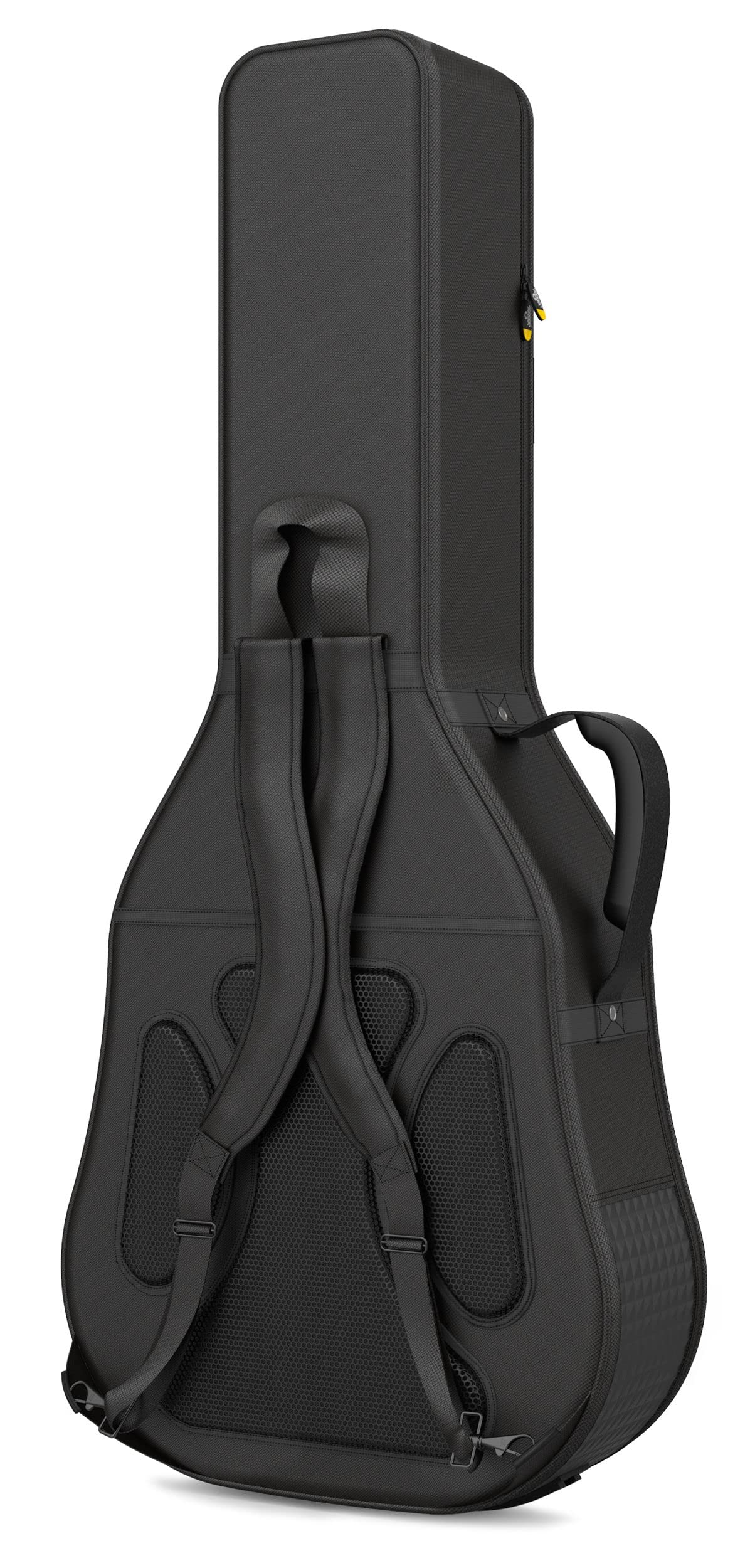 Monkey Loop Rocking Acoustic - Borsa per Chitarra con Imbottitura da 26 mm - Borsa Semirigida per Chitarra Acustica - Tasca Esterna per Accessori - Cinghie Regolabili - Resistente all´Acqua