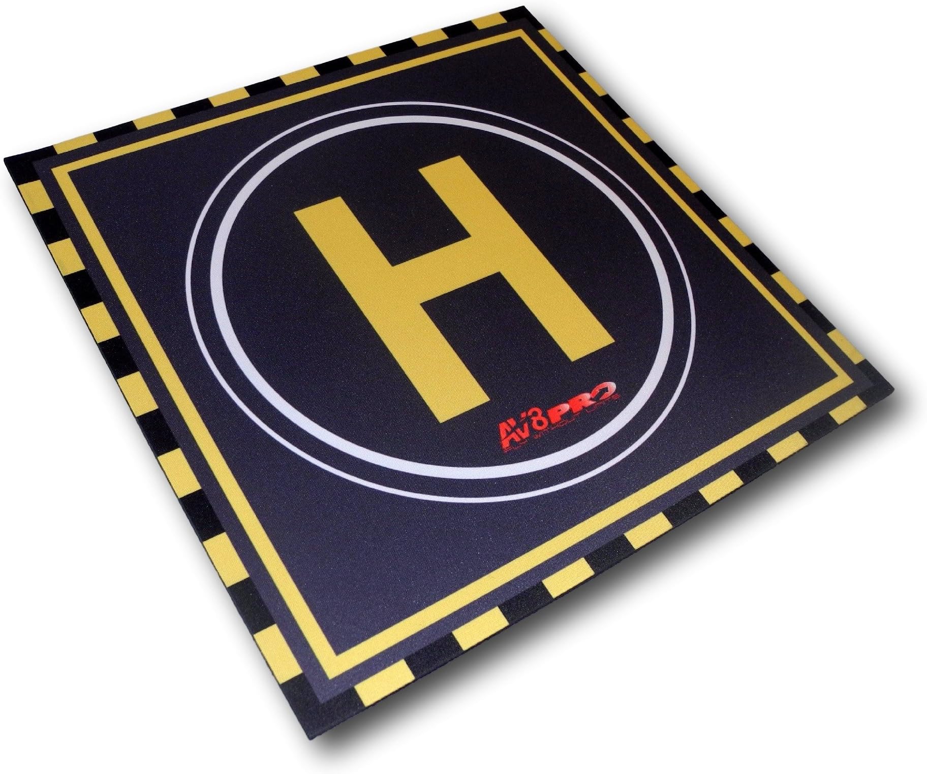 Landing Pad For Small To Medium Size Drones / Quadcopters / RC Helicopters - Perfect Mat For Safe Take Off And Landing - Use Helipad Anywhere From Grass & Mud To Sand & Gravel - Protects Your Drone And Camera - Great For Practising Your Helicopter Landing Skills - The Perfect Gift For Any Drone Enthusiast - Money Back Guarantee, Buy Now With No Risk! Drone Not Included.