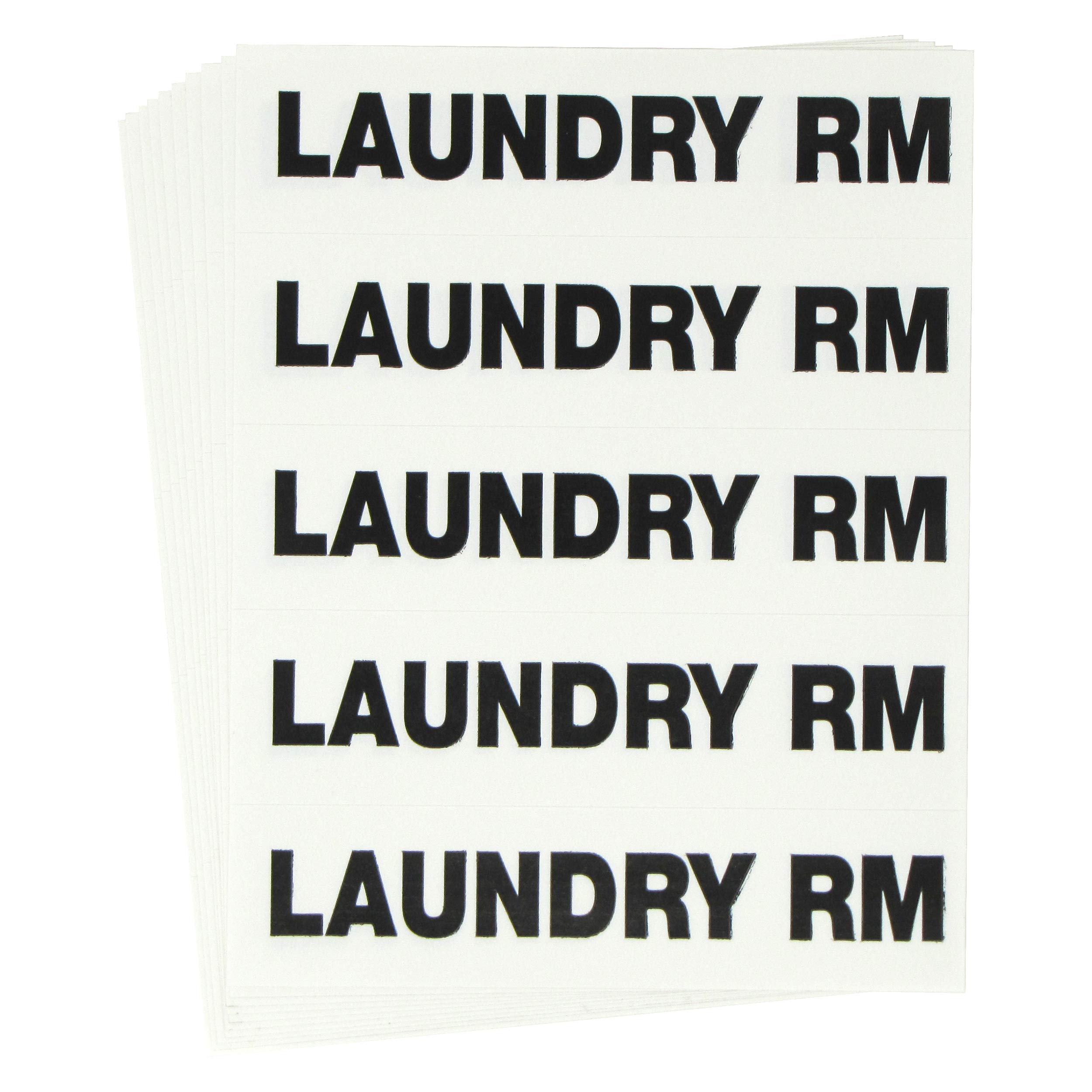 Tag-A-Room Laundry Color Coded Moving Labels (50 Count)