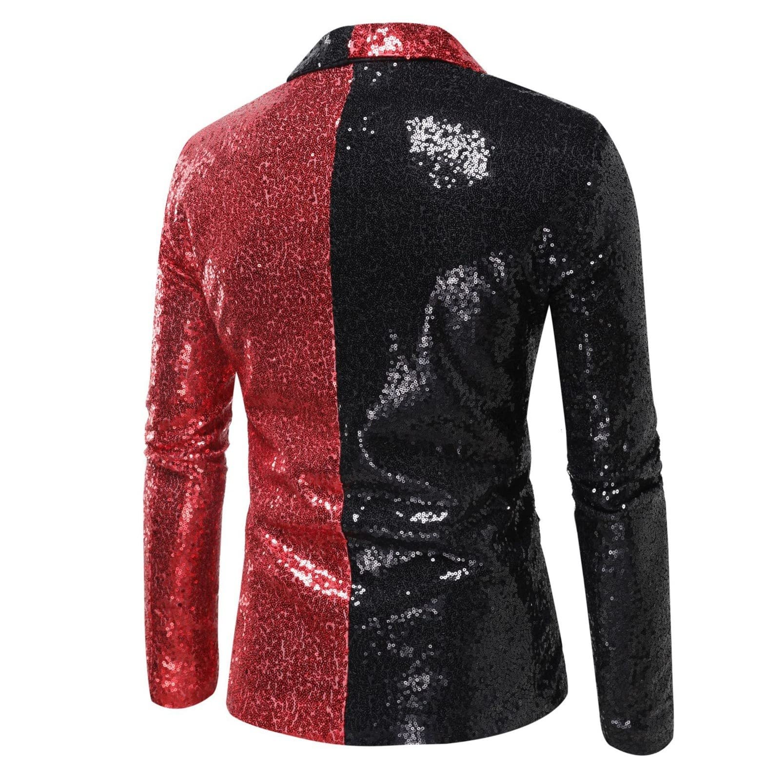 Generisch Diseño de moda para hombre con lentejuelas para ocasiones festivas. Elegante moda de noche en colores de moda para una apariencia excepcional