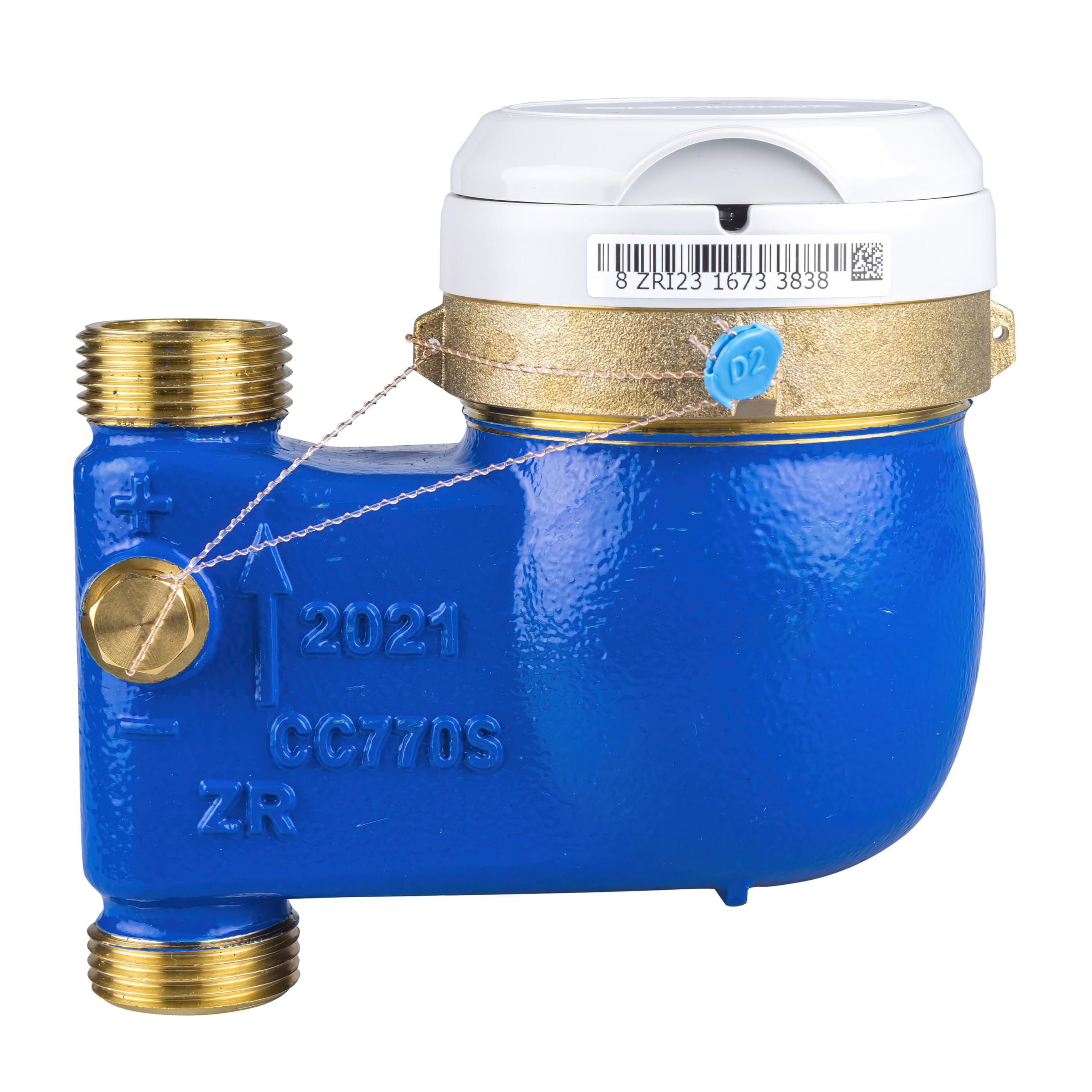 Zenner International MNK-N-ST QN 2,5 - Contatore dell'acqua domestico, verticale