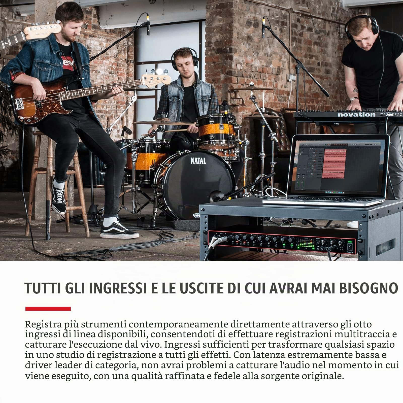 Focusrite Scarlett - Interfaccia audio USB di terza generazione