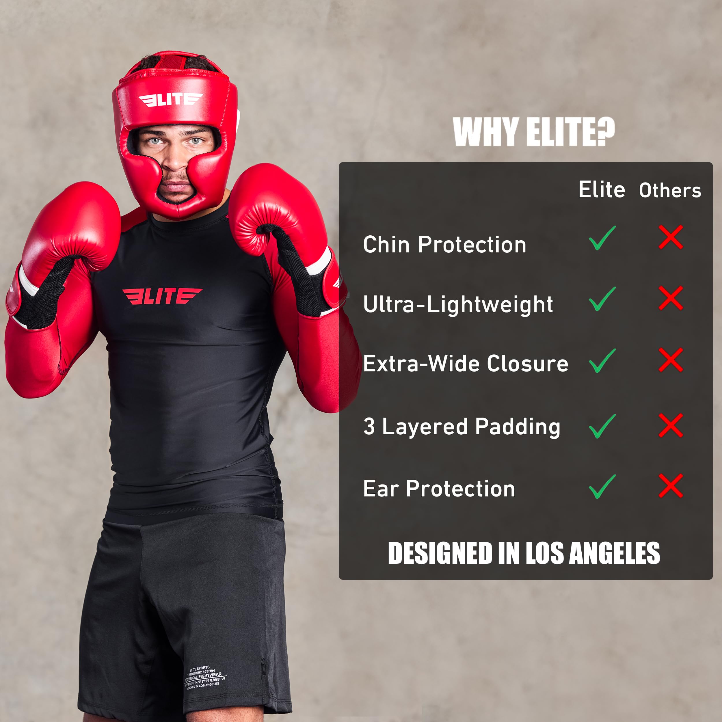 Amazon | Elite Sports ベストボクシングヘッドギア