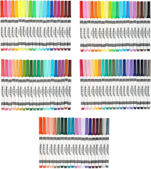 100 Count Color Round Tip Washable Marker Set by Creatology - Art Kit for Drawing, Coloring, Arts & Crafts - 1 Pack
