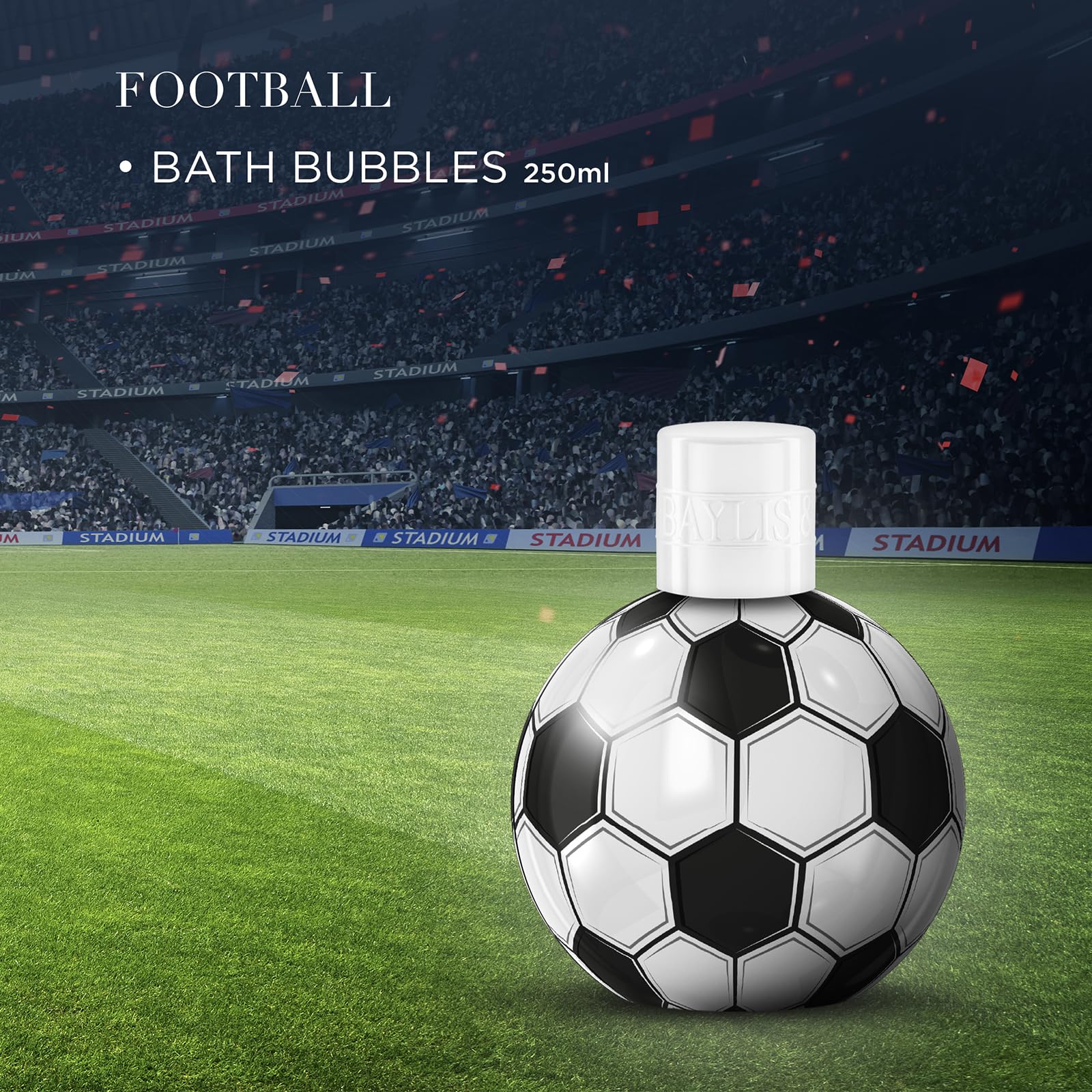 Baylis & Harding Football Penalty Shoot Out Bath Bubbles Gift - Vegan Friendly (Pack of 1), 250ml - Image 3