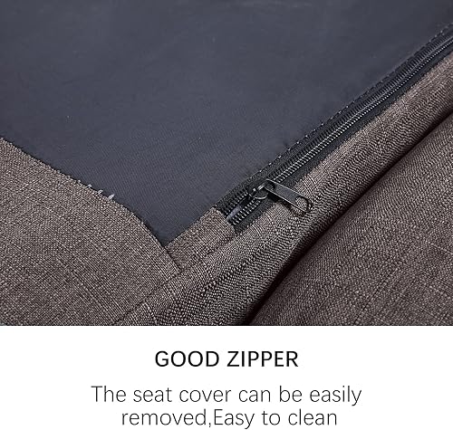 Miniatura 5 de FLOGUOR Silla de juego giratoria 360 con 14 posiciones ajustables, sofá plegable de piso con apoyabrazos, sofá cama de descanso para el hogar y la