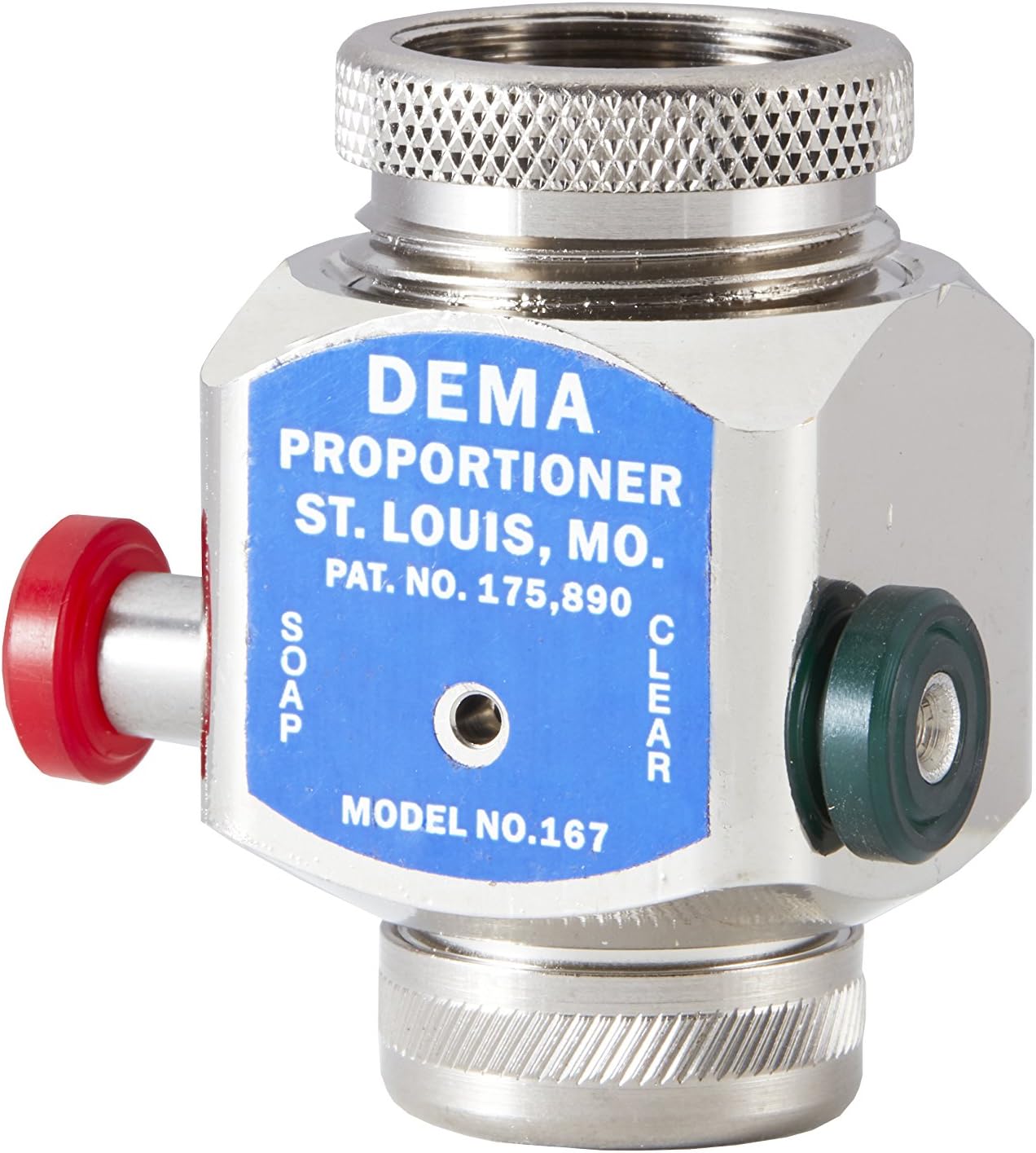 Faucet Mounted Chemical Dispenser for Cleaning Chemicals, Commercial Kitchens and More