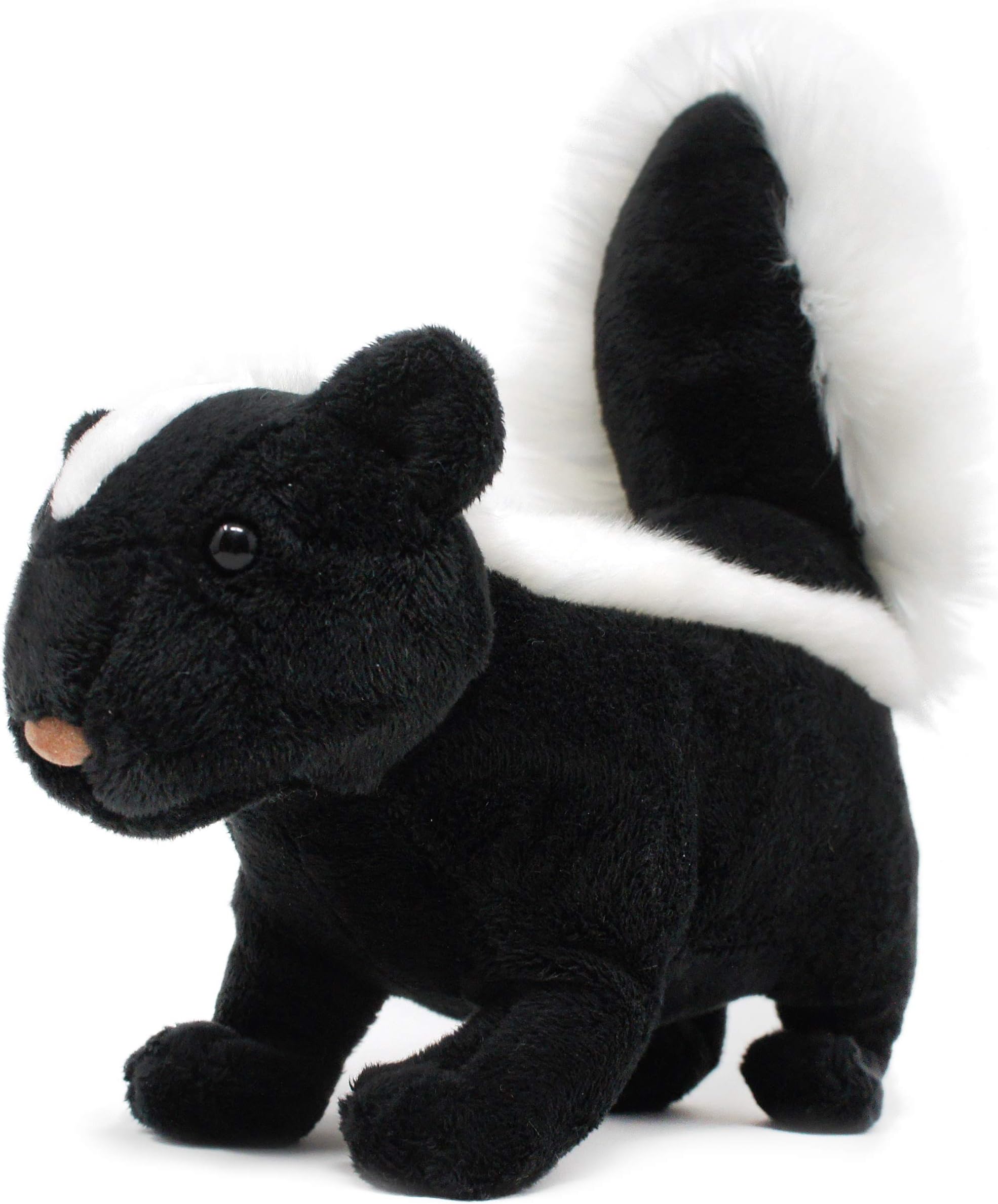 TigerHart Seymour The Skunk - 8 Inch Long (Tail Measurement not Included) Stuffed Animal Plush