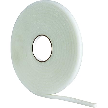 STORMGUARD White 05SR039015MW 15m Ultraseal Soft Self-Adeshive Foam Draught Excluder, L-15 Metres W-8mm H-6mm