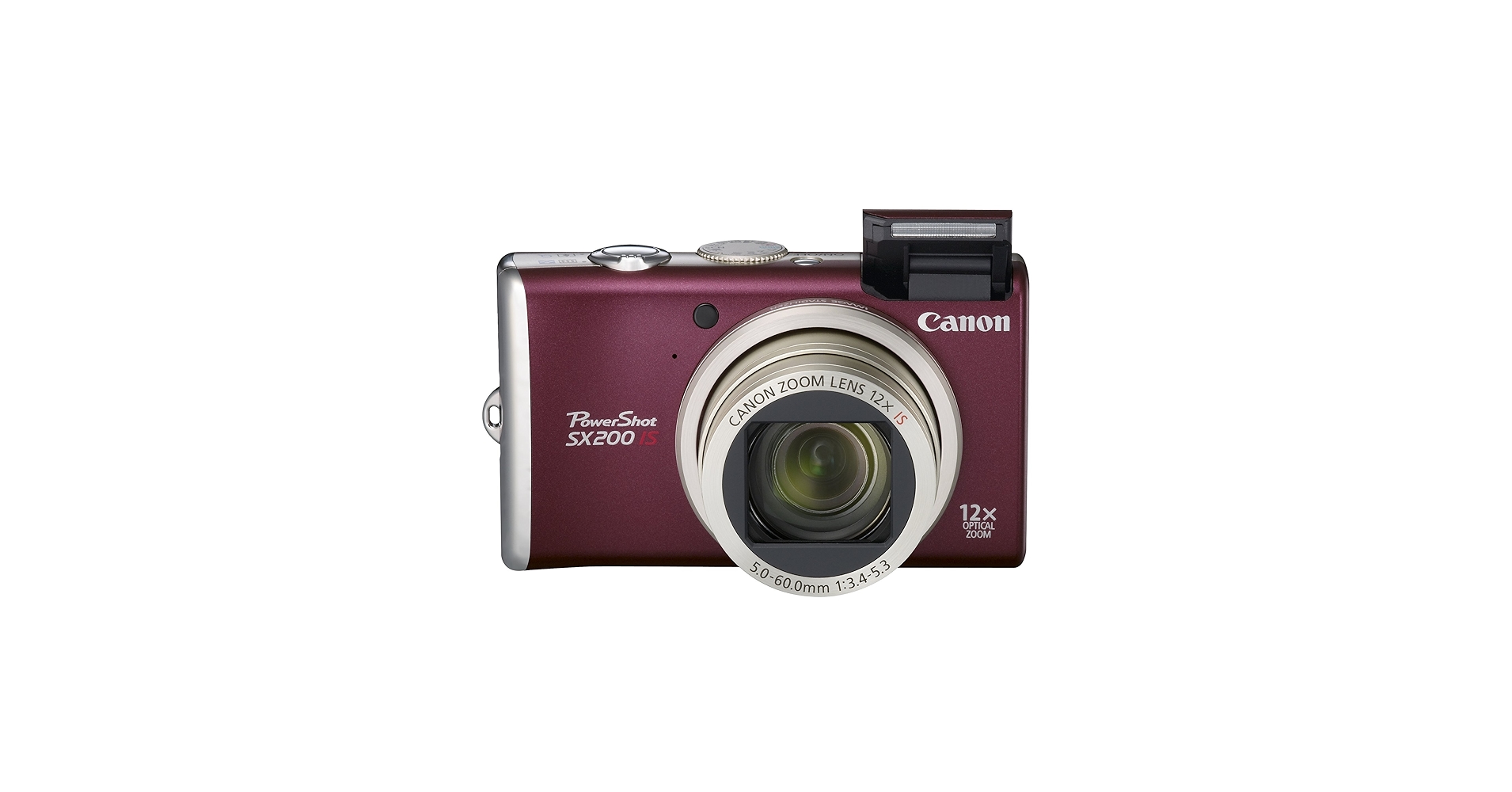 ✨極美品✨Canon Power Shot SX200 IS 赤　パワーショット ✨極美品✨Canon Power Shot SX200 IS 赤 パワーショット - メルカリ