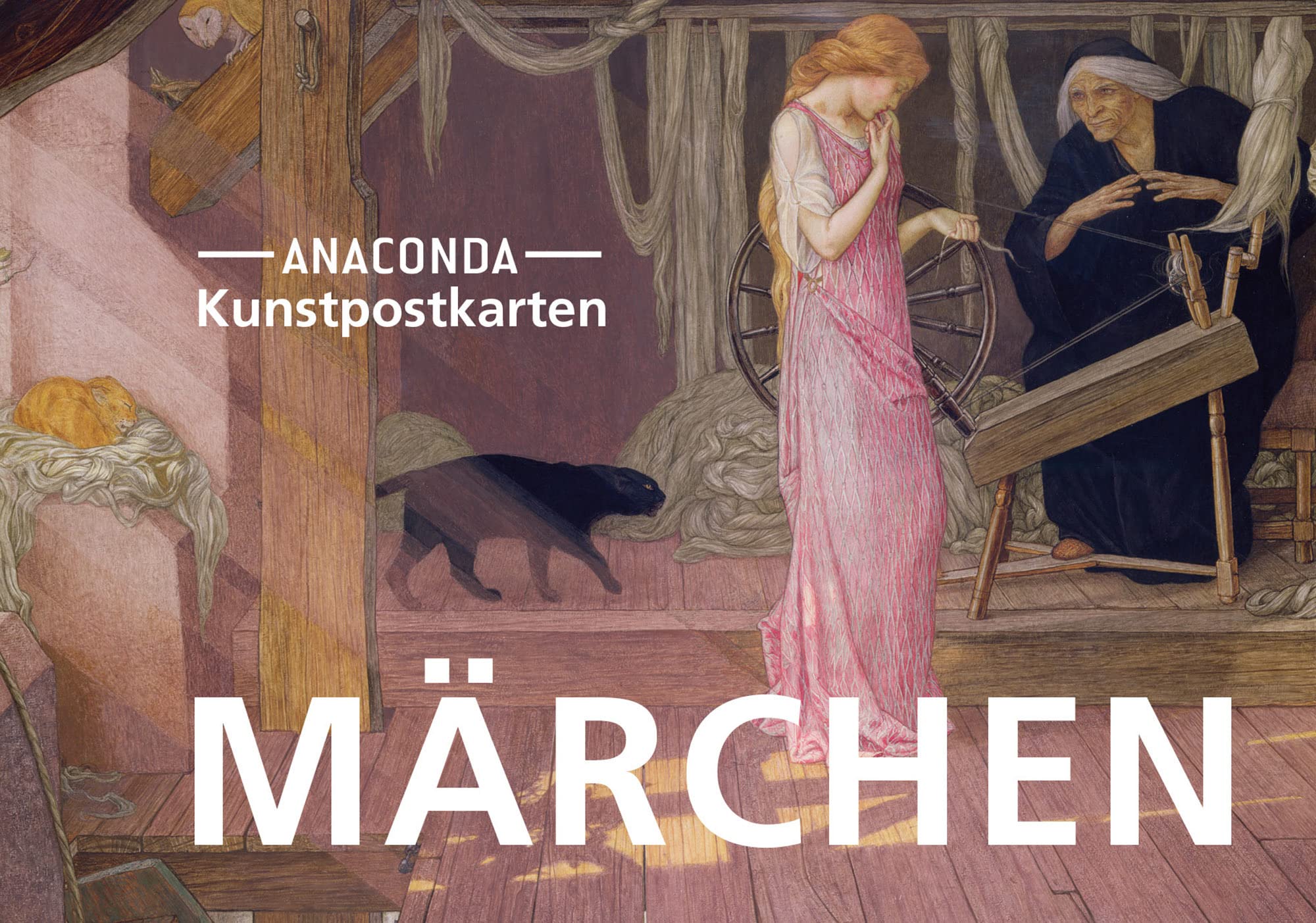 Anaconda Verlag Postkarten-Set Märchen: 18 Kunstpostkarten Aus Hochwertigem Karton. Ca. 0,28€ Pro Karte (Anaconda Postkarten, Band 37)