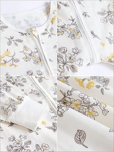 Miniatura 5 de Saco de dormir original de muselina 100% algodón para niños, saco de dormir con piernas, mantas de manga larga para bebé, 1-4T