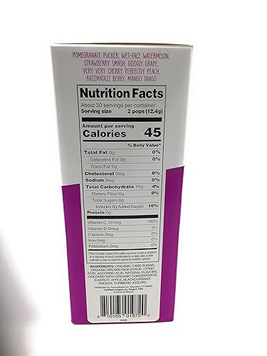 Miniatura 2 de YUMEARTH Pops orgánicos de vitamina C, 13.1 onzas