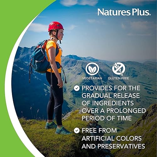 Miniatura 6 de Natures Plus Herbal Actives - Arroz de levadura roja de liberación extendida, 600 mg, 60 tabletas, paquete de 2, apoya el bienestar general,