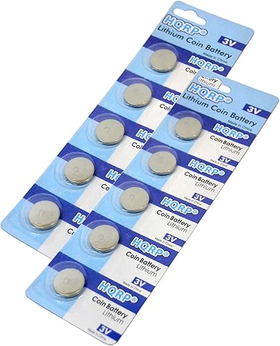 HQRP Paquete de 10 baterías compatibles con llave inteligente Lexus para 2010 RX350 GGL10/15 de tercera generación