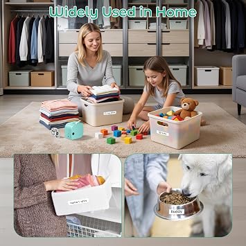 Phomemo Label Maker Machine with 3 Tapes, P12 Small Bluetooth Label Makers