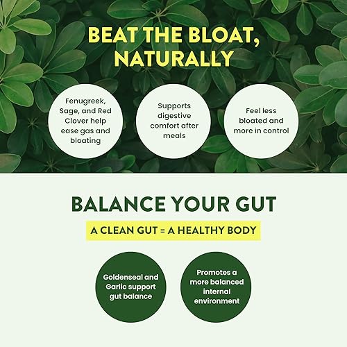 Miniatura 5 de Limpieza avanzada de colon de 7 días, prebióticos y hierbas naturales, apoya la desintoxicación y la flora intestinal para mujeres y hombres, con