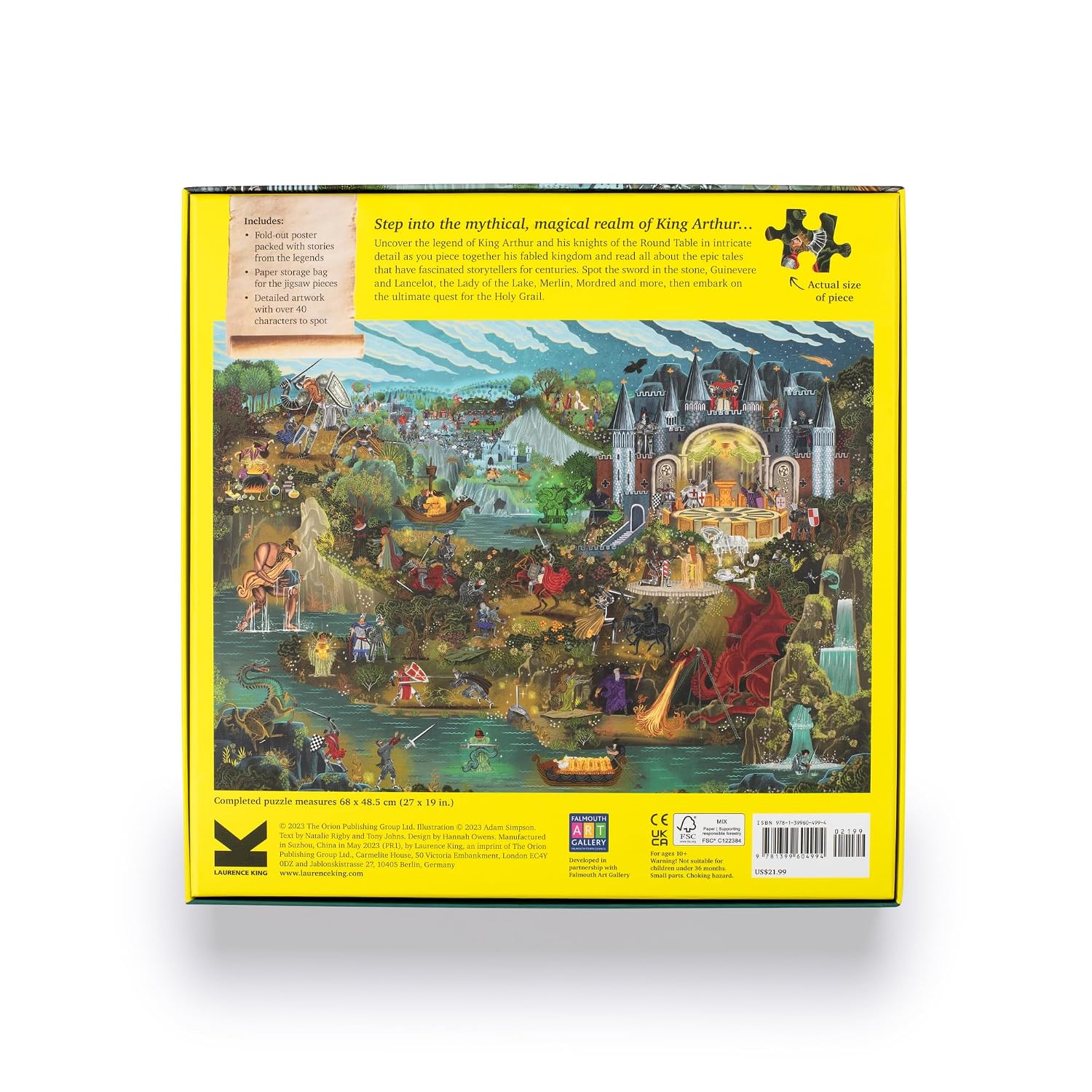 The World of King Arthur 1000 Piece Puzzle
