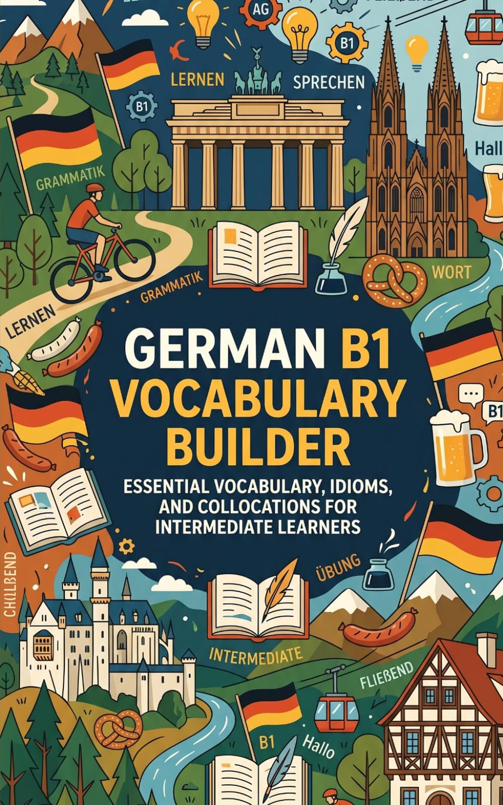 German B1 Vocabulary Builder: Essential Vocabulary, Idioms, and Collocations for Intermediate Learners