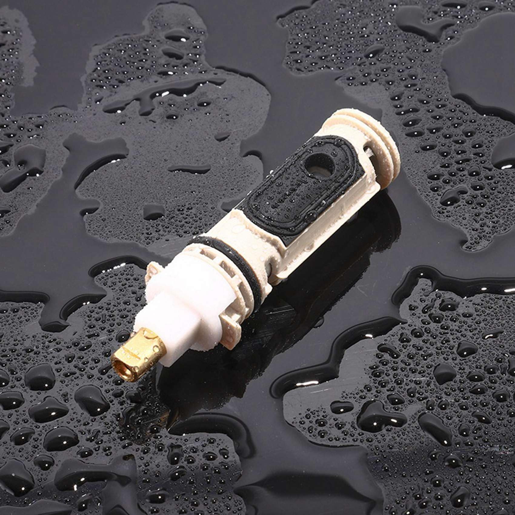 10X 1222 Ersatzkartusche für One Handle Posi Temp Wasserhahnkartusche, Badewannen-Duschventilteile Und, Messing