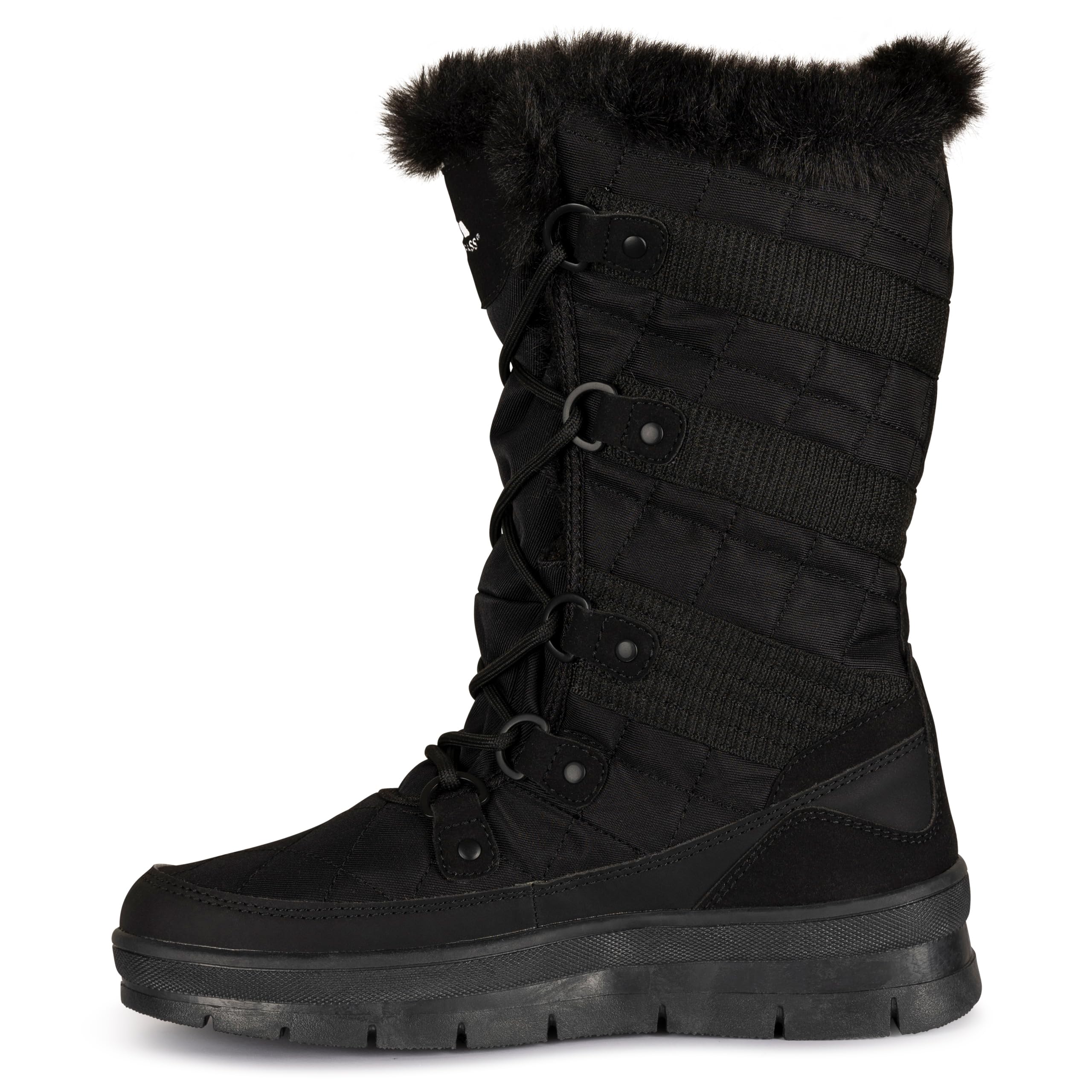 Trespass Evelyn - Botas de nieve para mujer, con forro polar, impermeables, para invierno