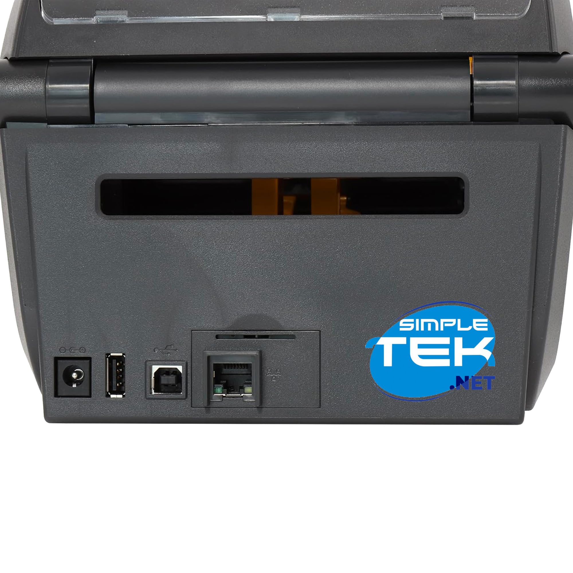 SIMPLETEK - Impresora térmica de transferencia térmica de 104 mm (4") - Conectividad USB, LAN y Bluetooth, Soporte ZPL y EPL