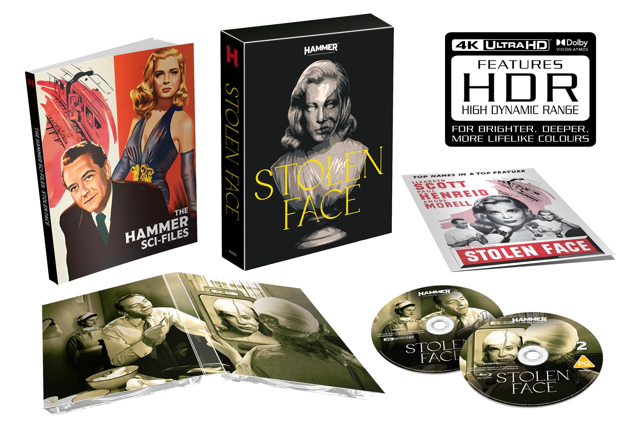 Stolen Face (4K Ultra HD Limited Collector's Edition) [Blu-ray] [Region Free]