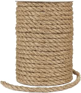 Tenna Rope Amazon.com: Tenn Well 8mm Jute Rope, 98 Feet 5/16” Thick Jute Cord ...