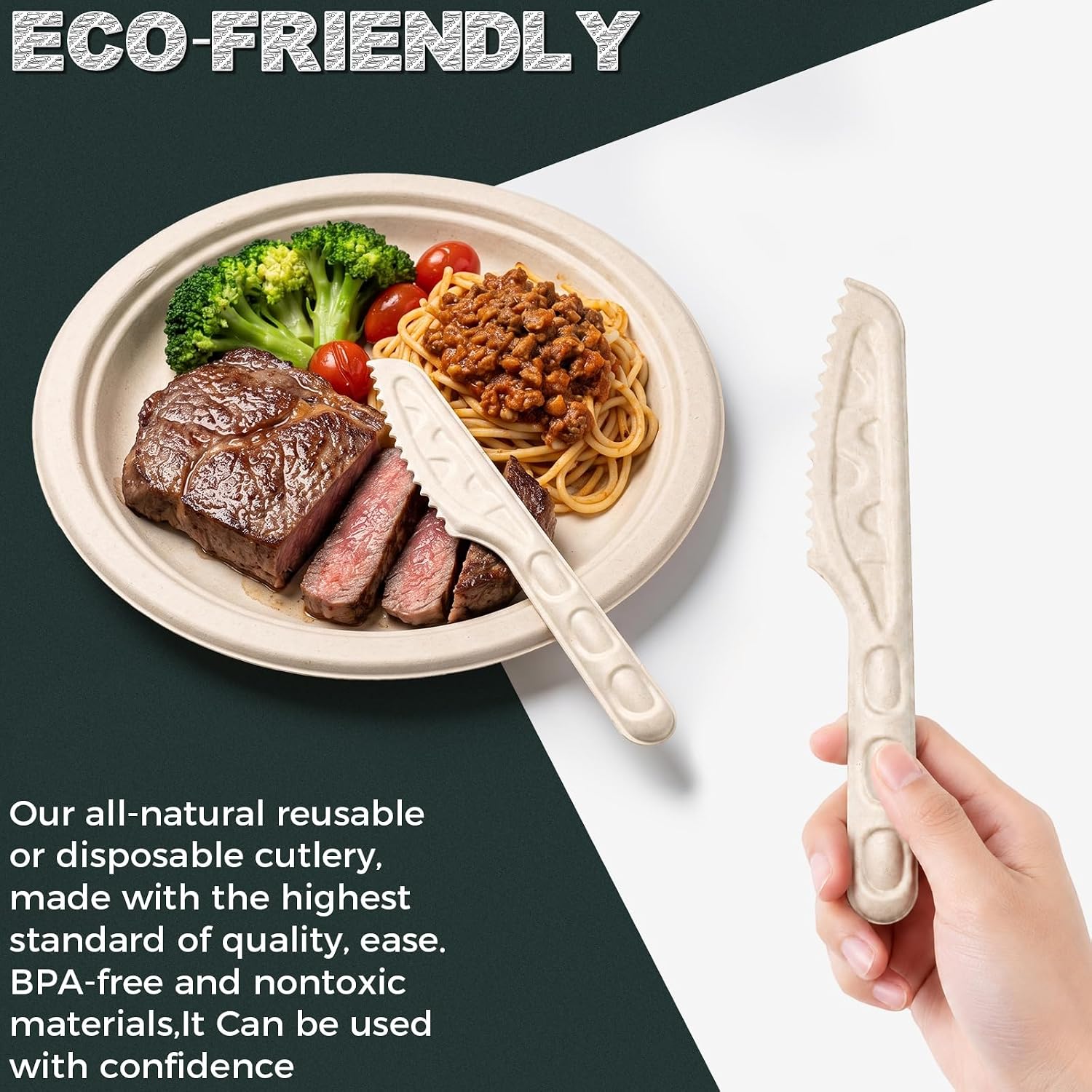 Mat Board Center, 6''Disposable Fiber Knives, 800-Pack Eco Friendly