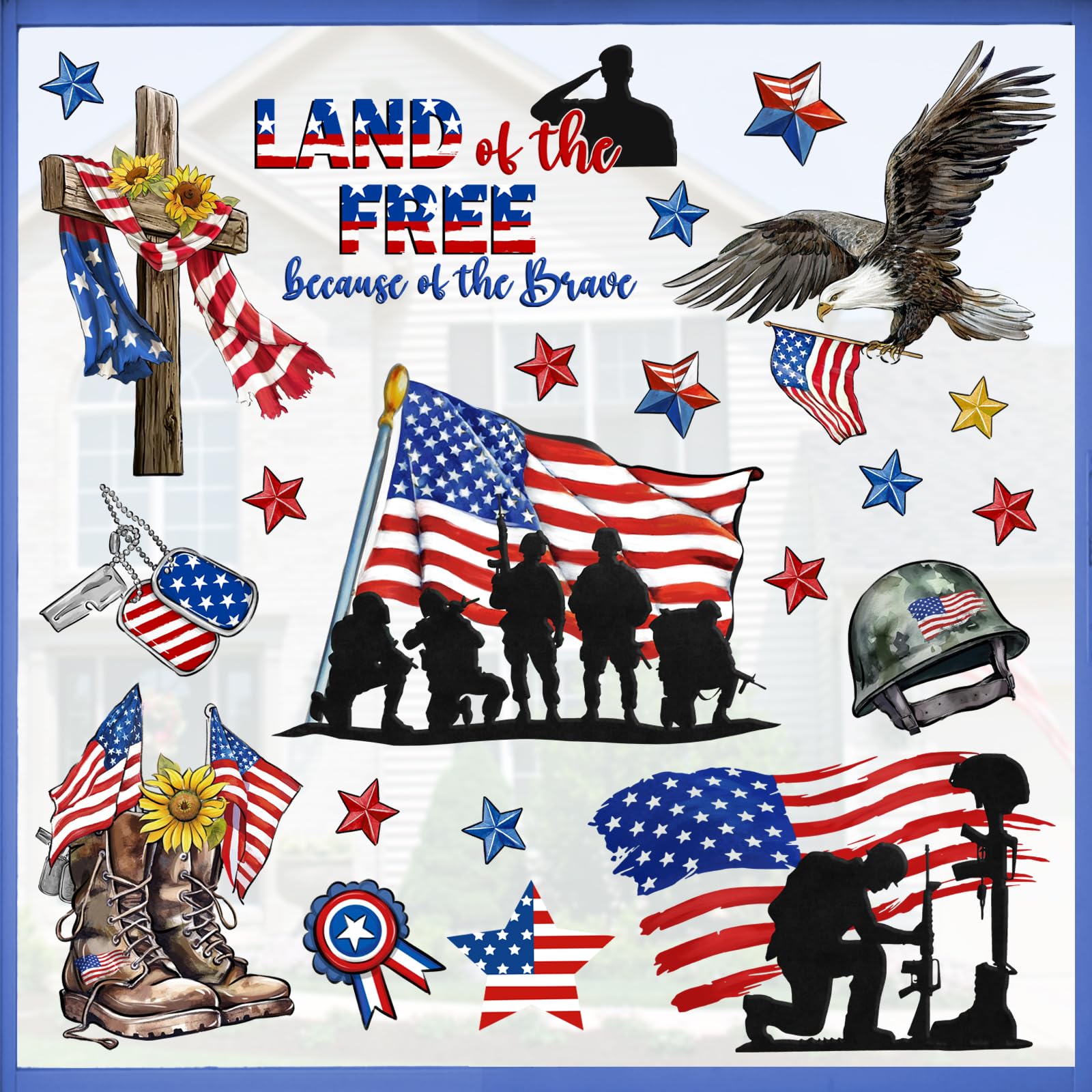 Army Window Cling
