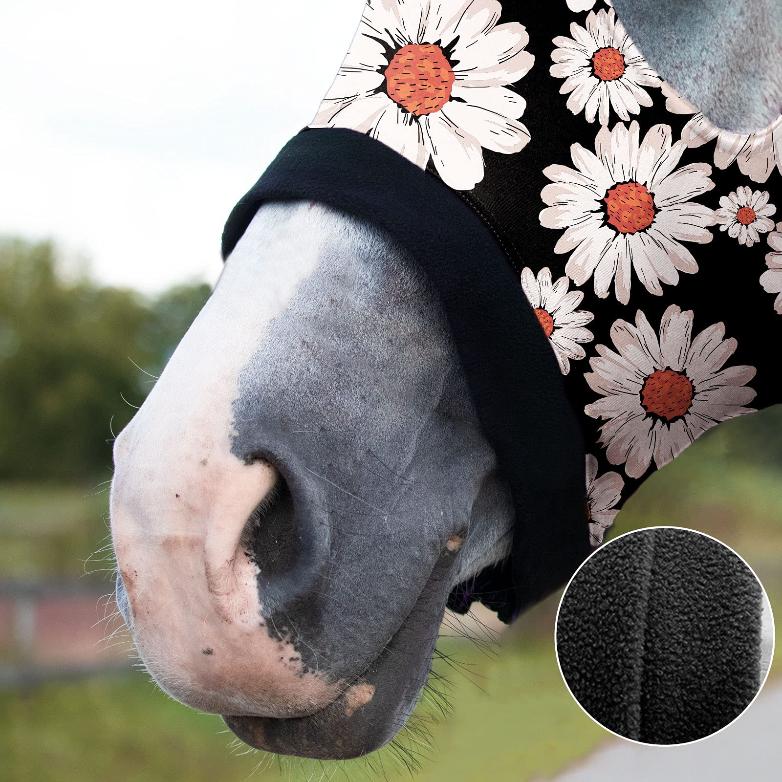 Cappuccio Stretch Per Cavalli Harrison Howard - Copertura Testa E Collo Con Zip E Fodera In Pile - Foto 5