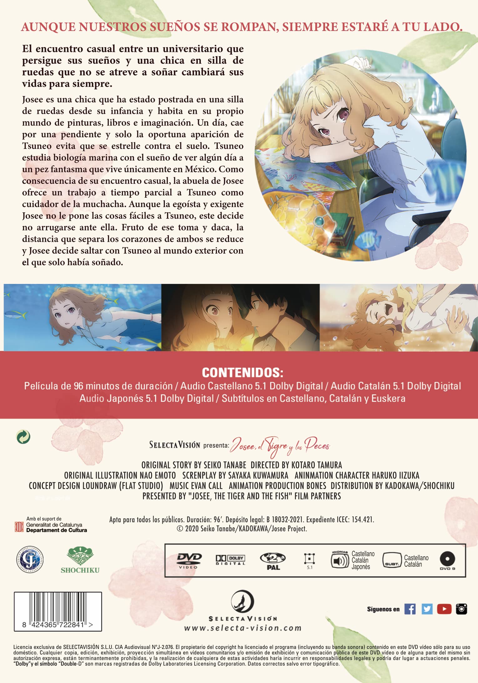 Josee, El Tigre y los Peces - DVD