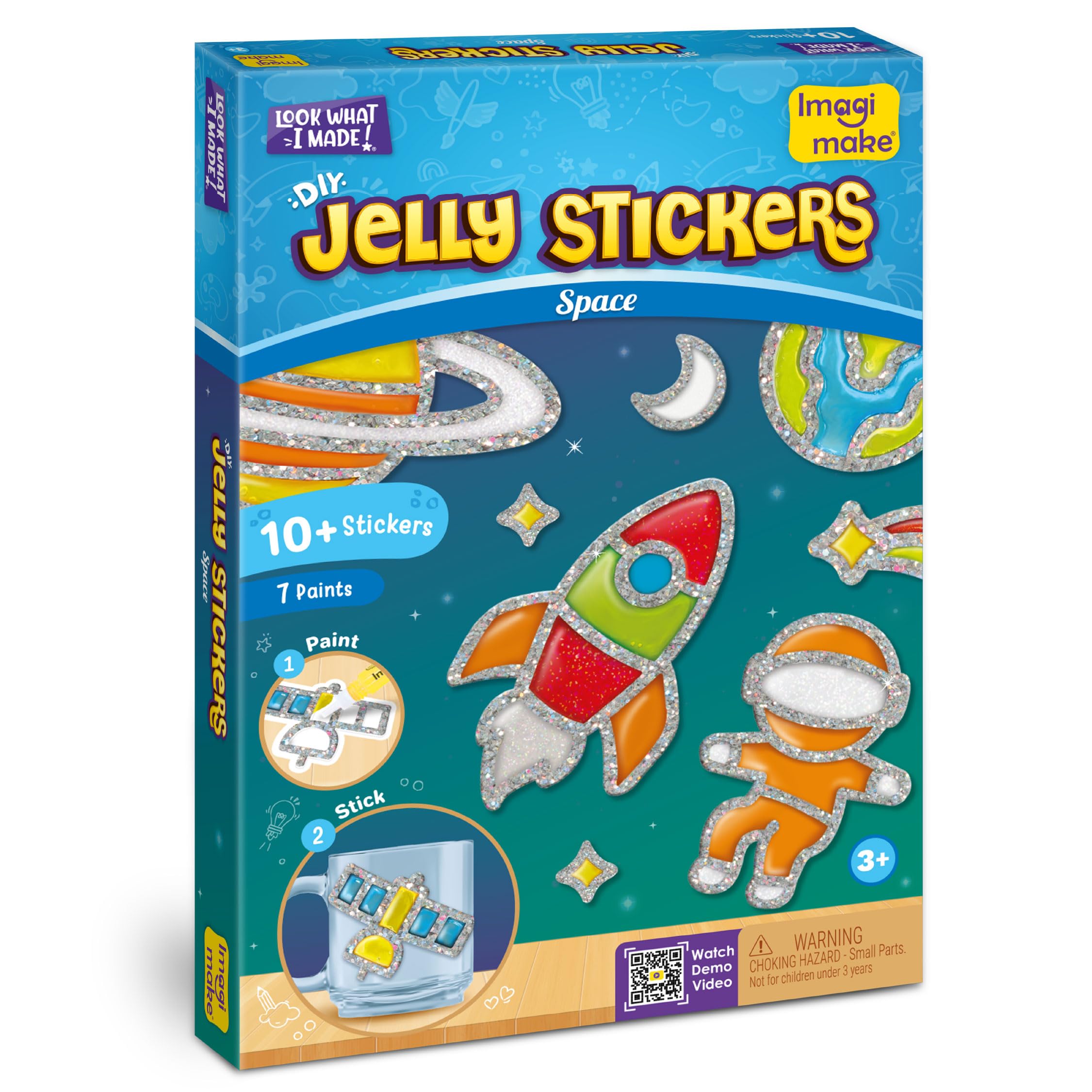 Imagimake DIY Jelly Stickers | Flowers & Butterflies | Craft Kit | Age 3+ — Amazon image 12