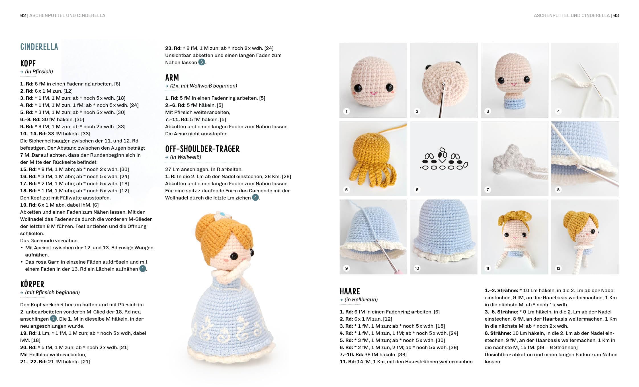 Zauberhafte Wende-Amigurumis häkeln mit @chibiscraft: Verwandlungskünstler: Kessel wird Hexe, Frosch zu Prinzessin, Blume wird Fee und weitere magische Wesen zum Staunen | Alle Grundlagen mit Videos